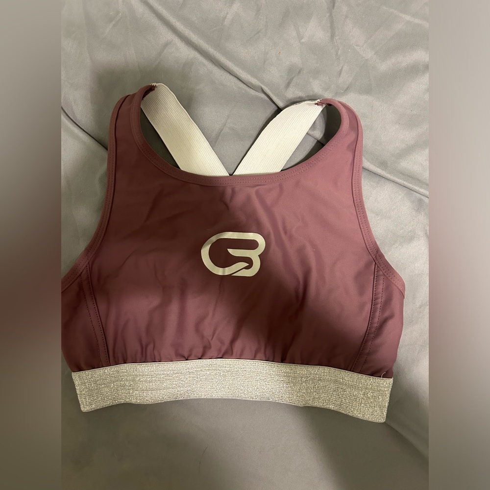 CYCLEBAR glitter sports bra
